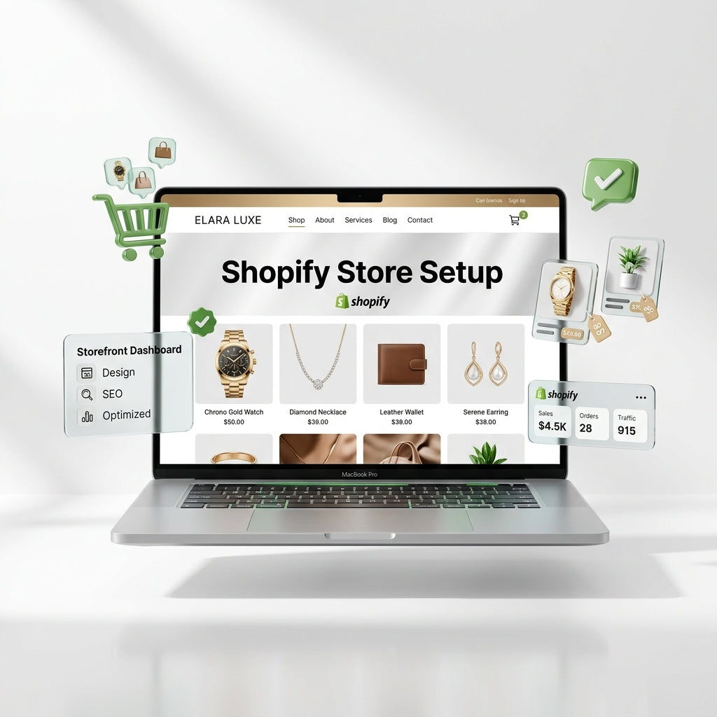 Shopify Store Setup & Design